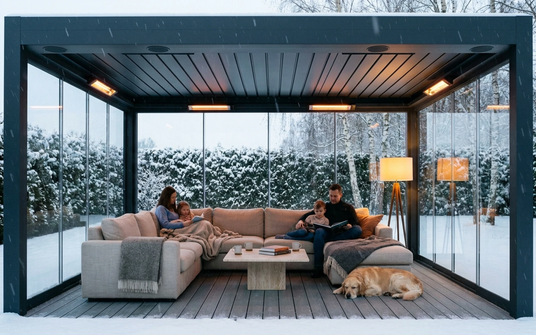 Ištisus metus terasa — X6 · Premium