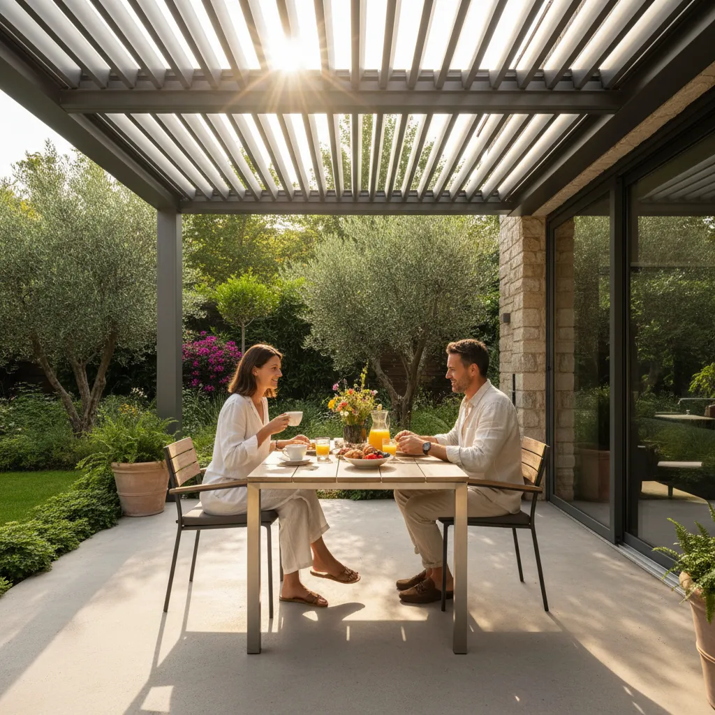 Savaitgalio pusryčiai auksinėje šviesoje