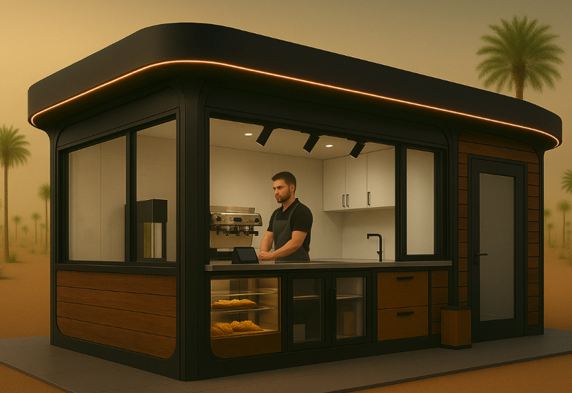 Premium Coffee Kiosk