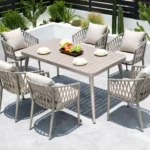 Nordic Villa Outdoor Dining Suite
