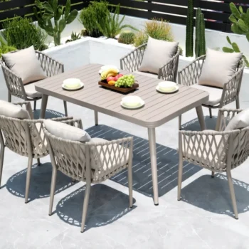 Nordic Villa Outdoor Dining Suite